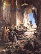 Henri Levy Bonaparte at the Great Mosque in Cairo oil painting picture wholesale